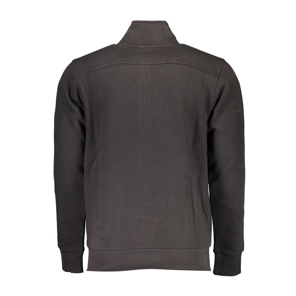 U.S. Grand Black Cotton Men Sweatshirt