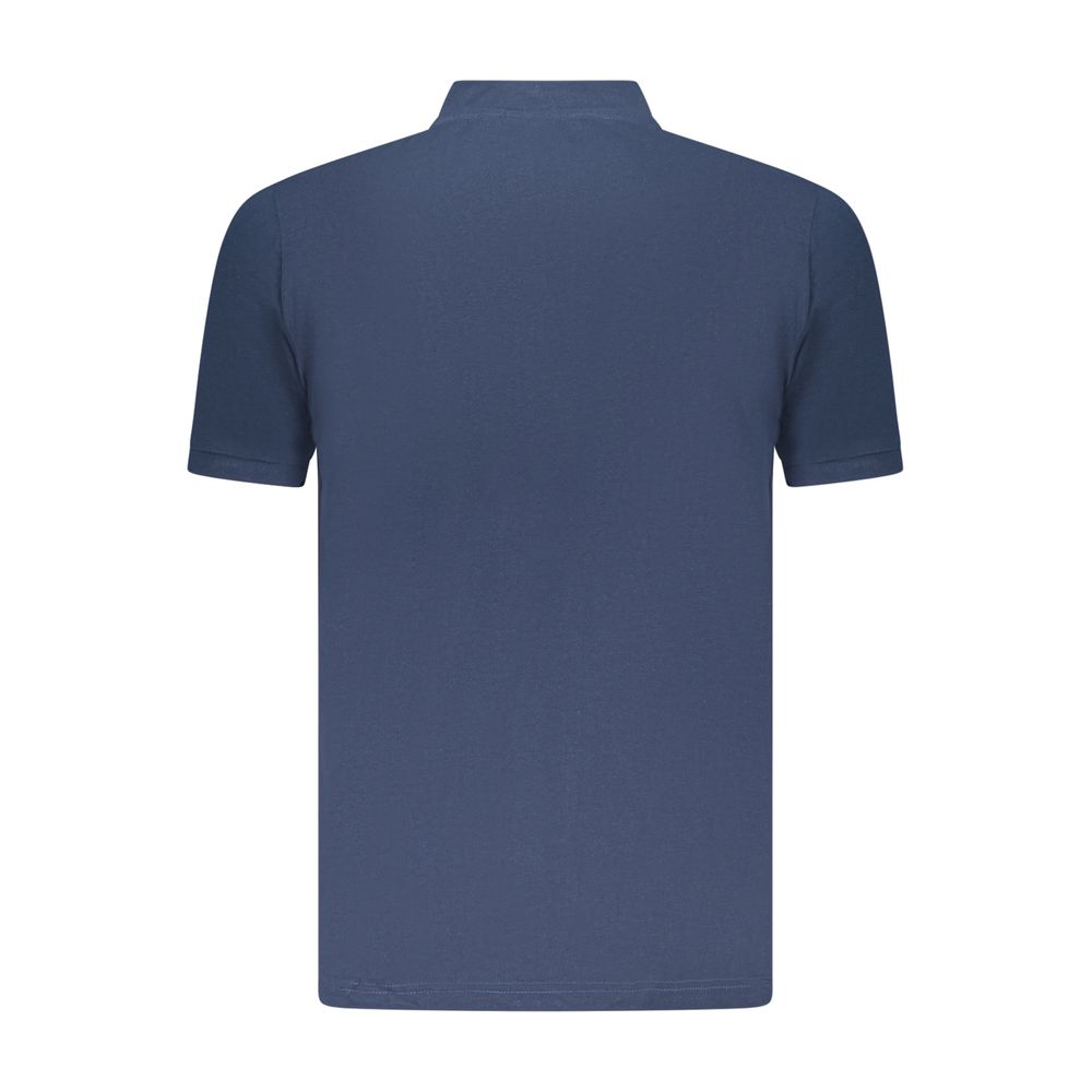 U.S. Grand Blue Cotton Men Polo