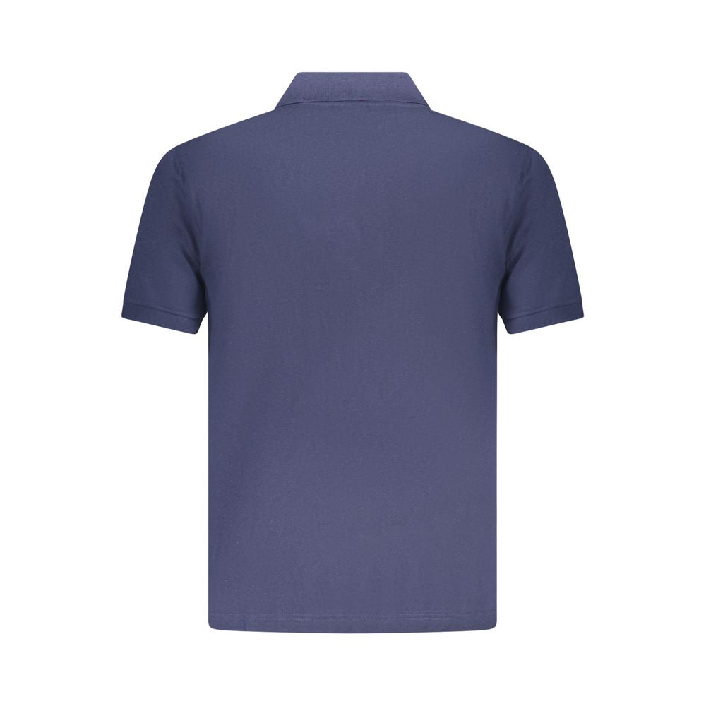 U.S. Grand Blu Cotton Men Polo