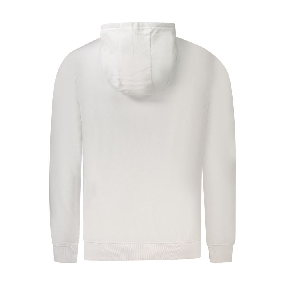 U.S. Grand White Cotton Men Sweatshirt