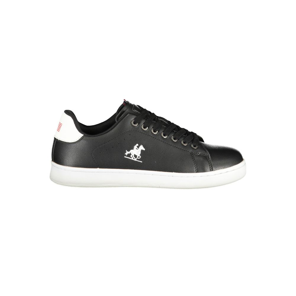 U.S. Grand Black Polyurethane Men Sneaker