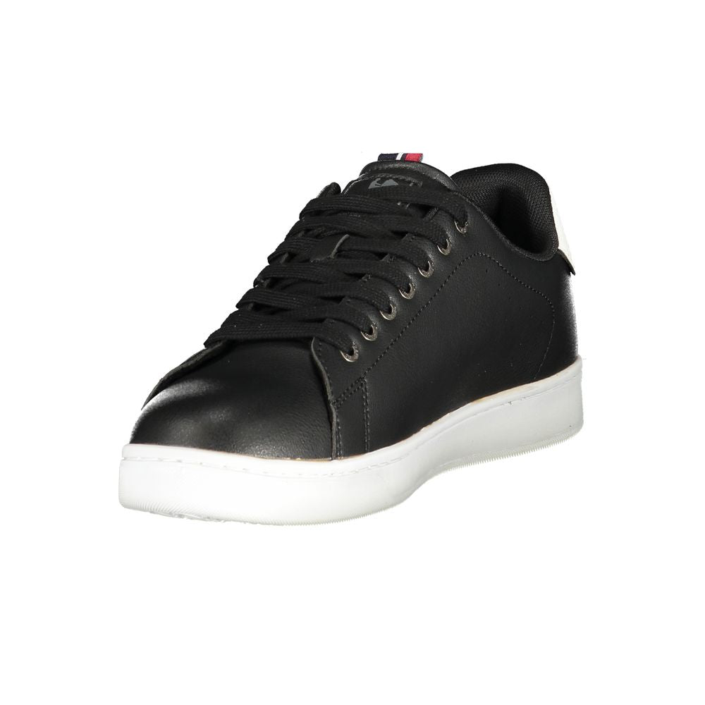 U.S. Grand Black Polyurethane Men Sneaker