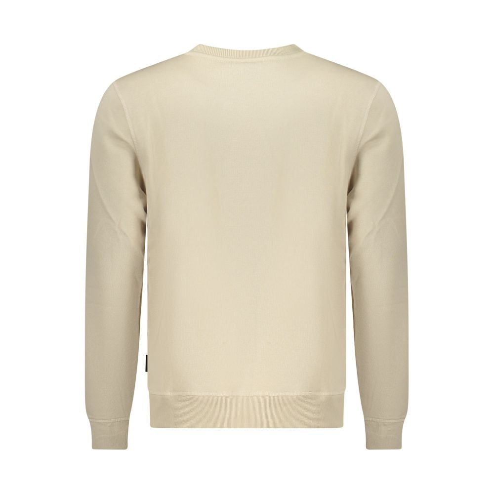 U.S. Grand Beige Polyester Men Sweatshirt