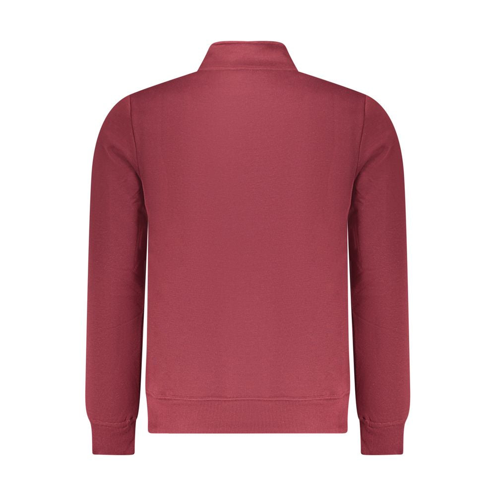 U.S. Grand Red Polyester Mens Sweatshirt