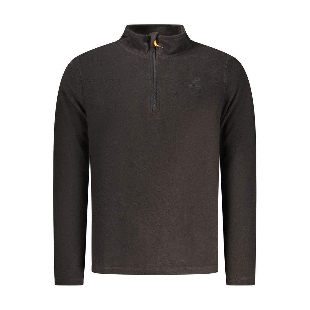 U.S. Grand Black Polyester Men's Sweatshirt