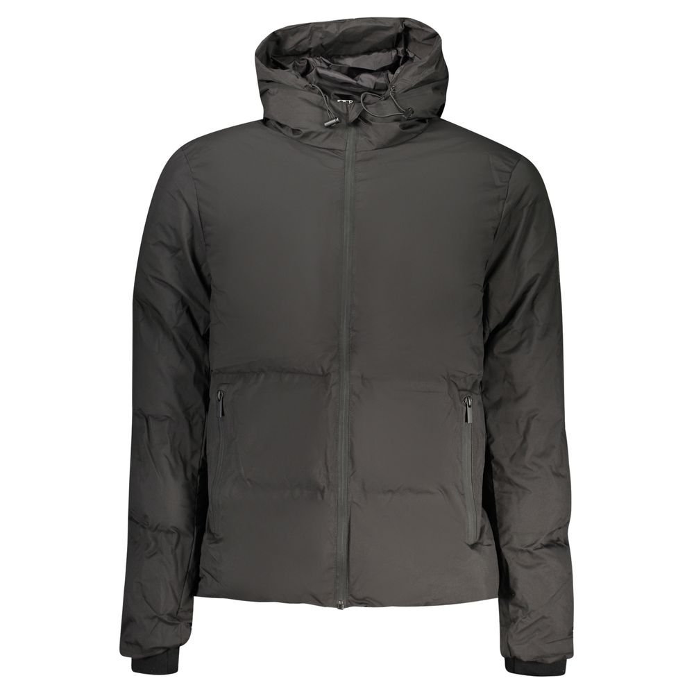 U.S. Grand Black Polyester Men's Jacket