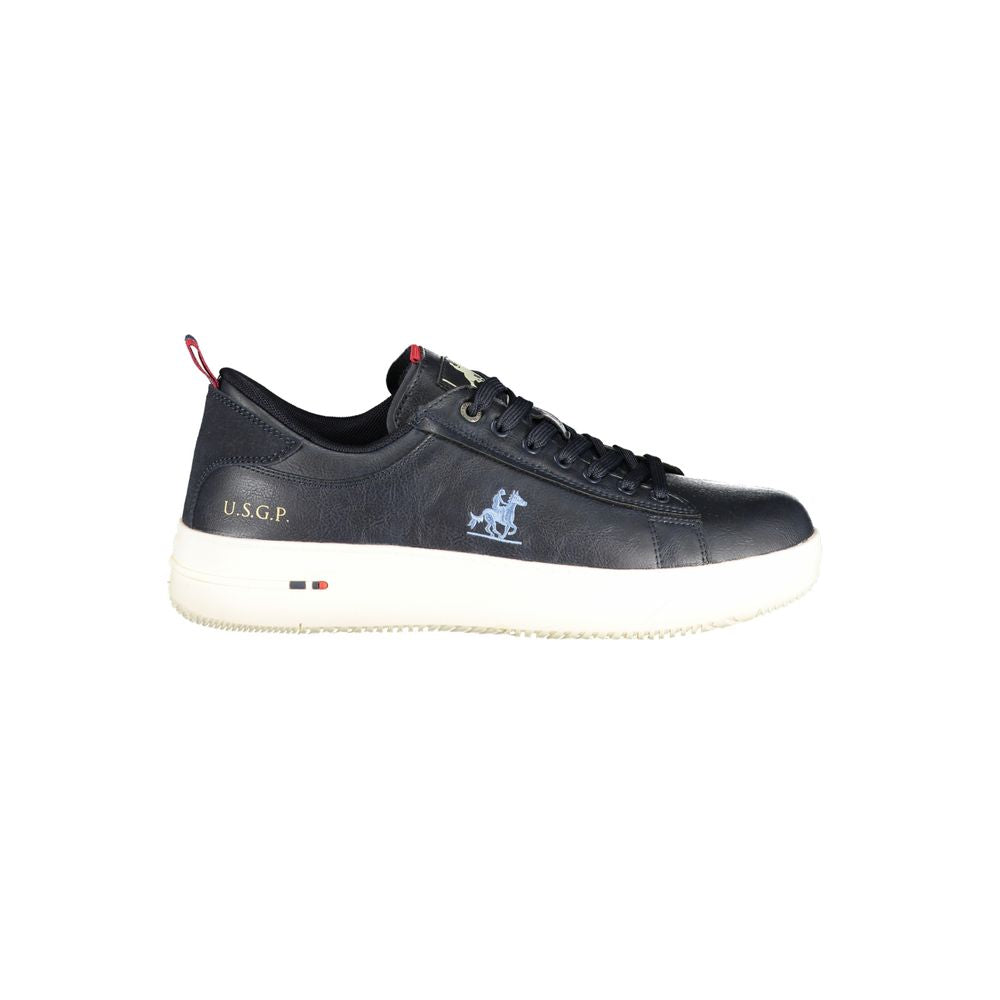 U.S. Grand Blue Polyester Men Sneaker
