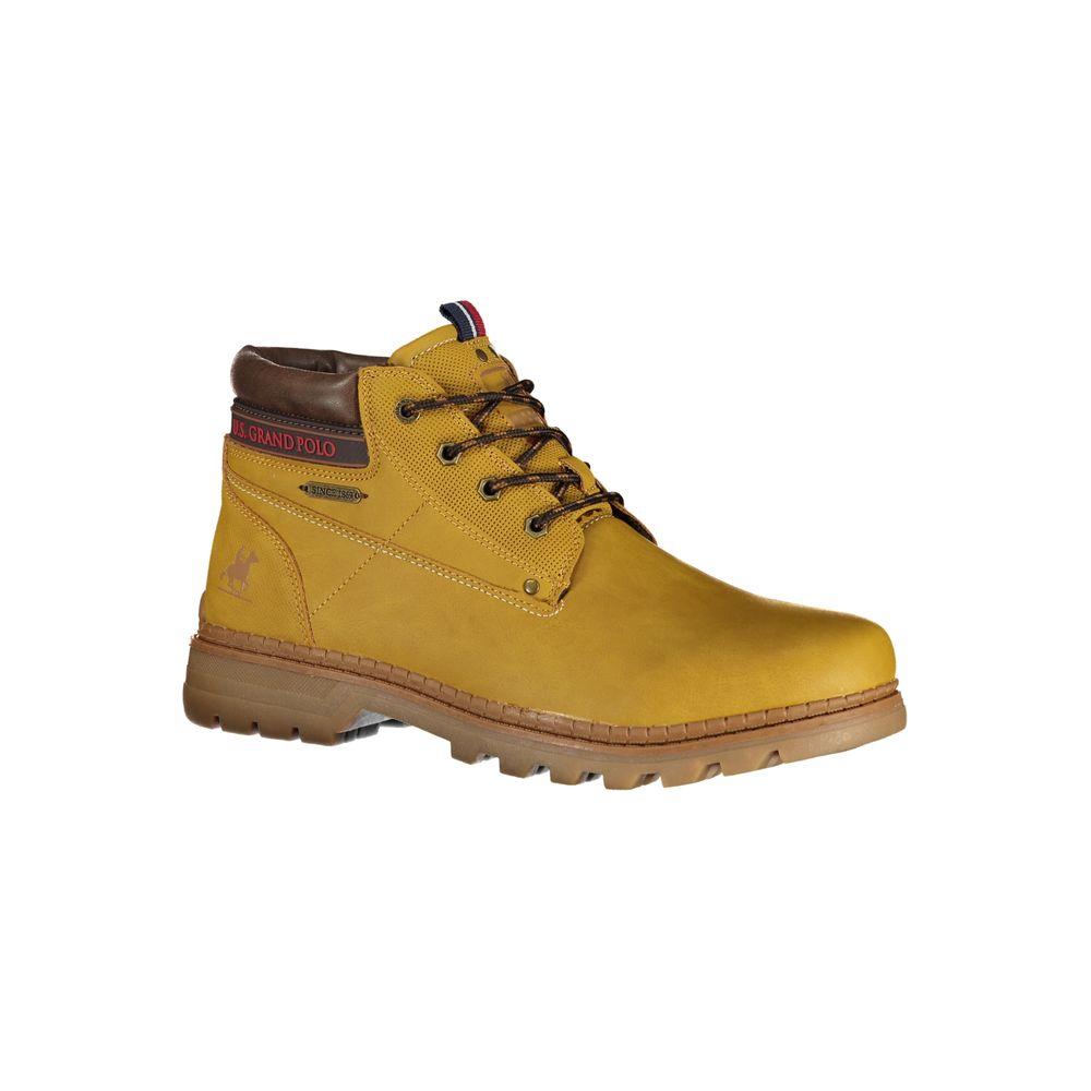 U.S. Grand Yellow Polyurethane Men Ankle Boot