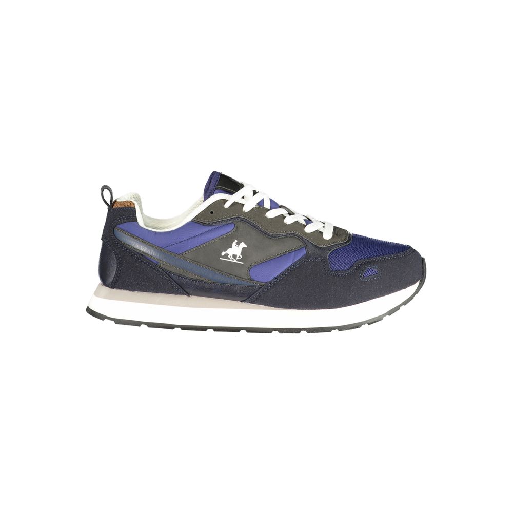 U.S. Grand Blue Polyester Men Sneaker