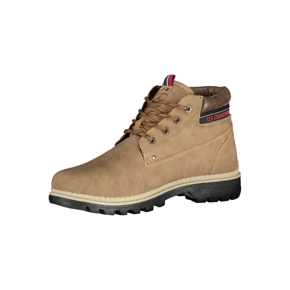 U.S. Grand Marrone Polyurethane Men Ankle Boot