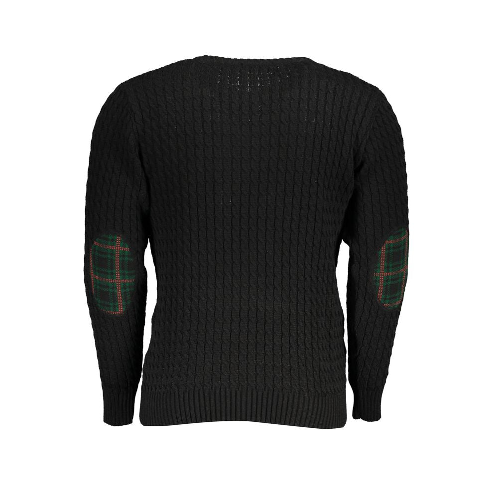 U.S. Grand Nero Acrilico Men Sweater