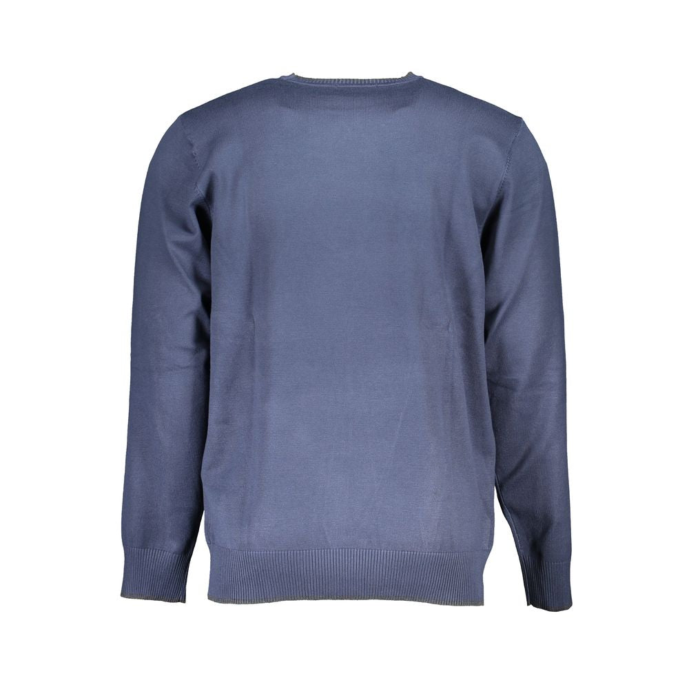U.S. Grand Blu Viscosa Uomo Maglia