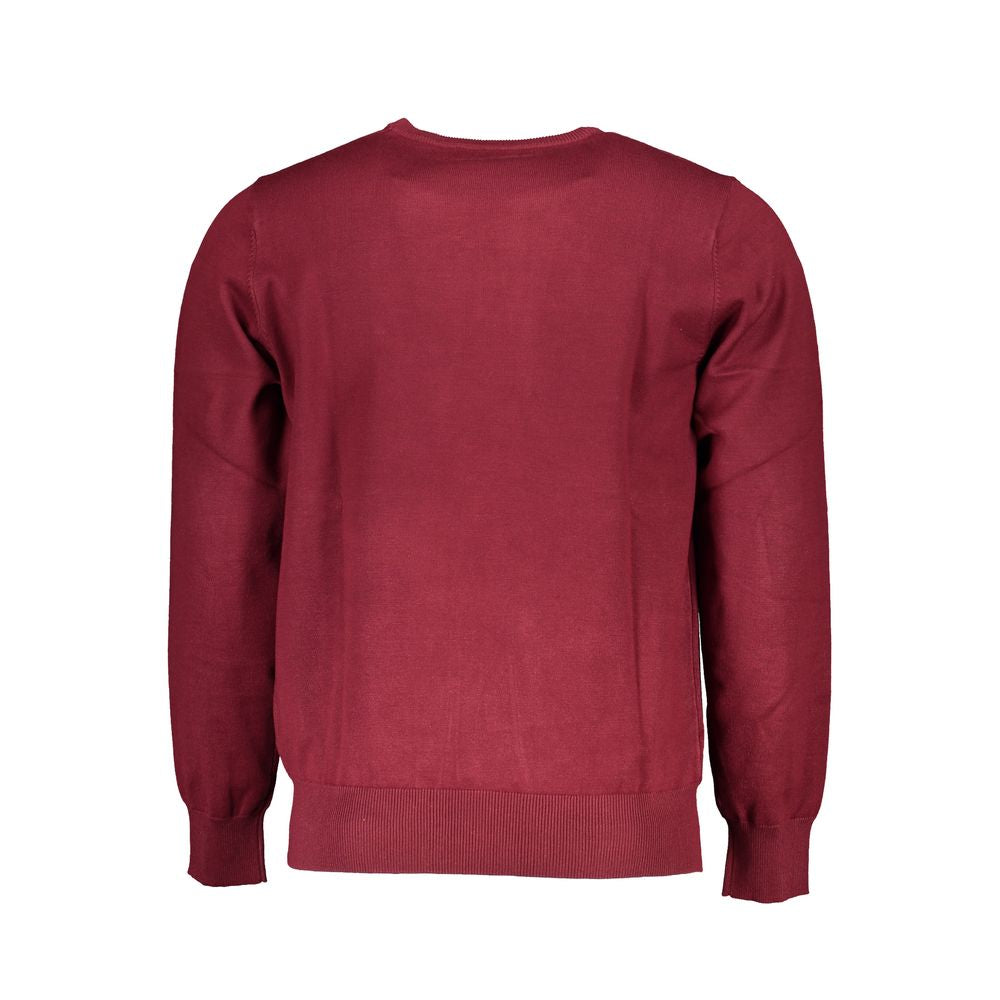 U.S. Grand Rosso Viscosa Uomo Sweater