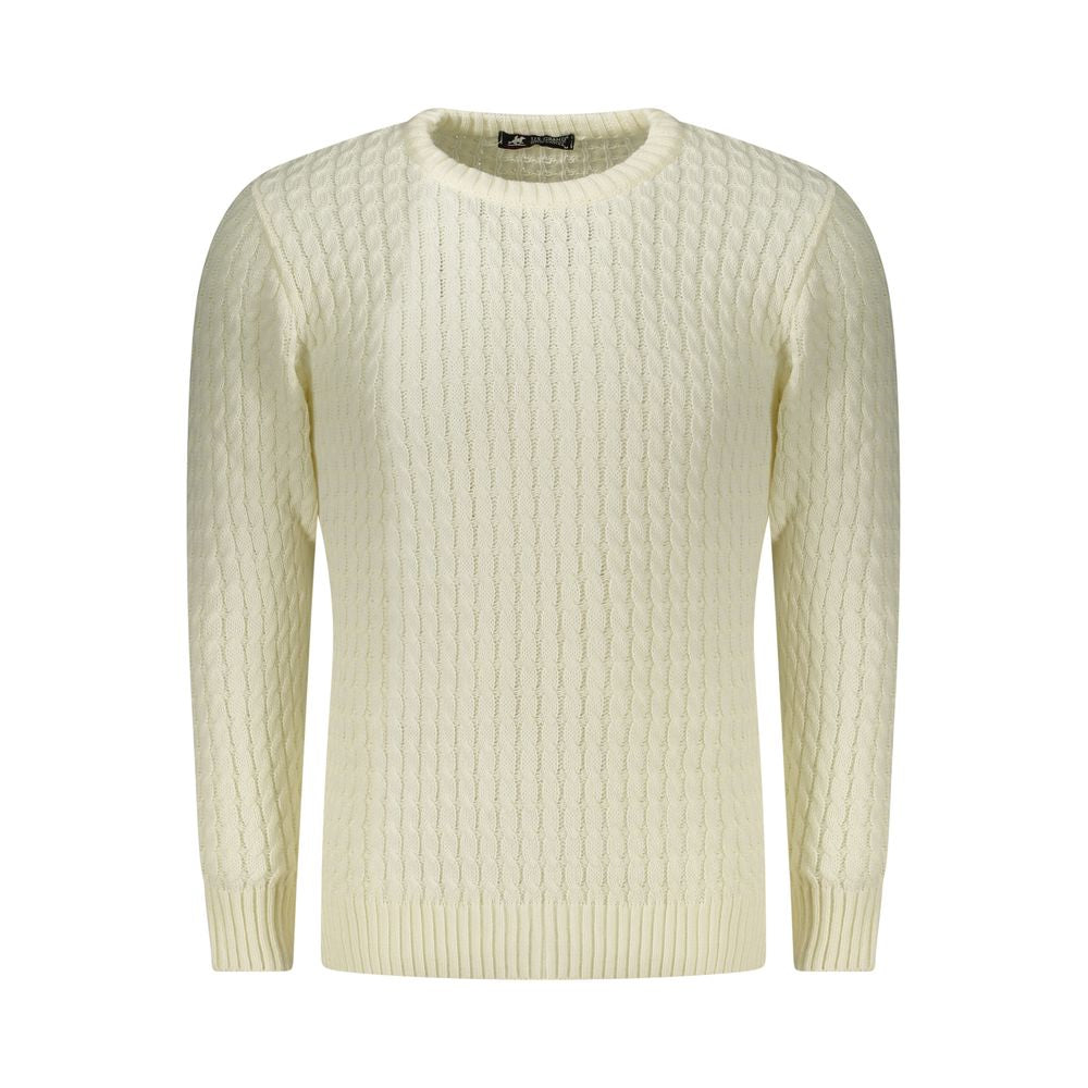 U.S. Grand Bianco Acrylic Men Sweater