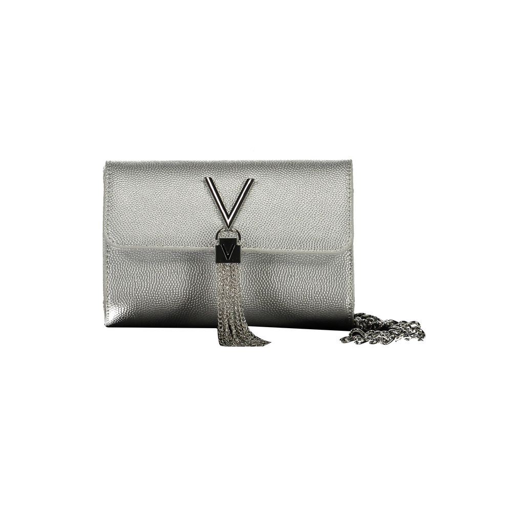 Valentino Argento Poliuretano Donna Borsa