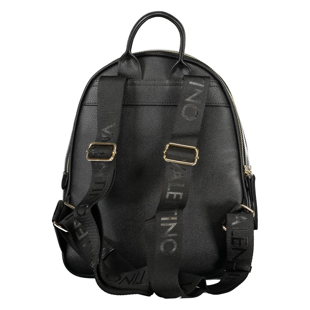 Valentino Black Polyurethane Women's Backpack