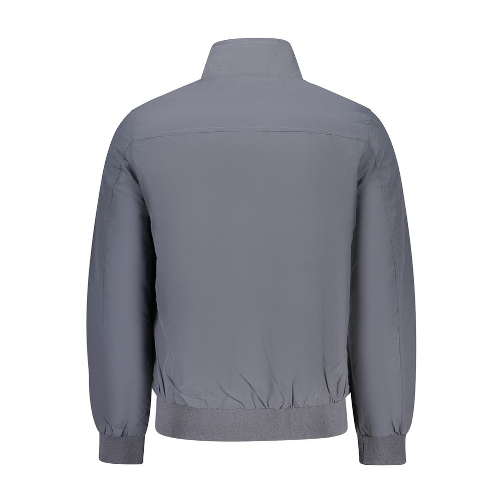 U.S. Grand Blu Polyester Men Jacket