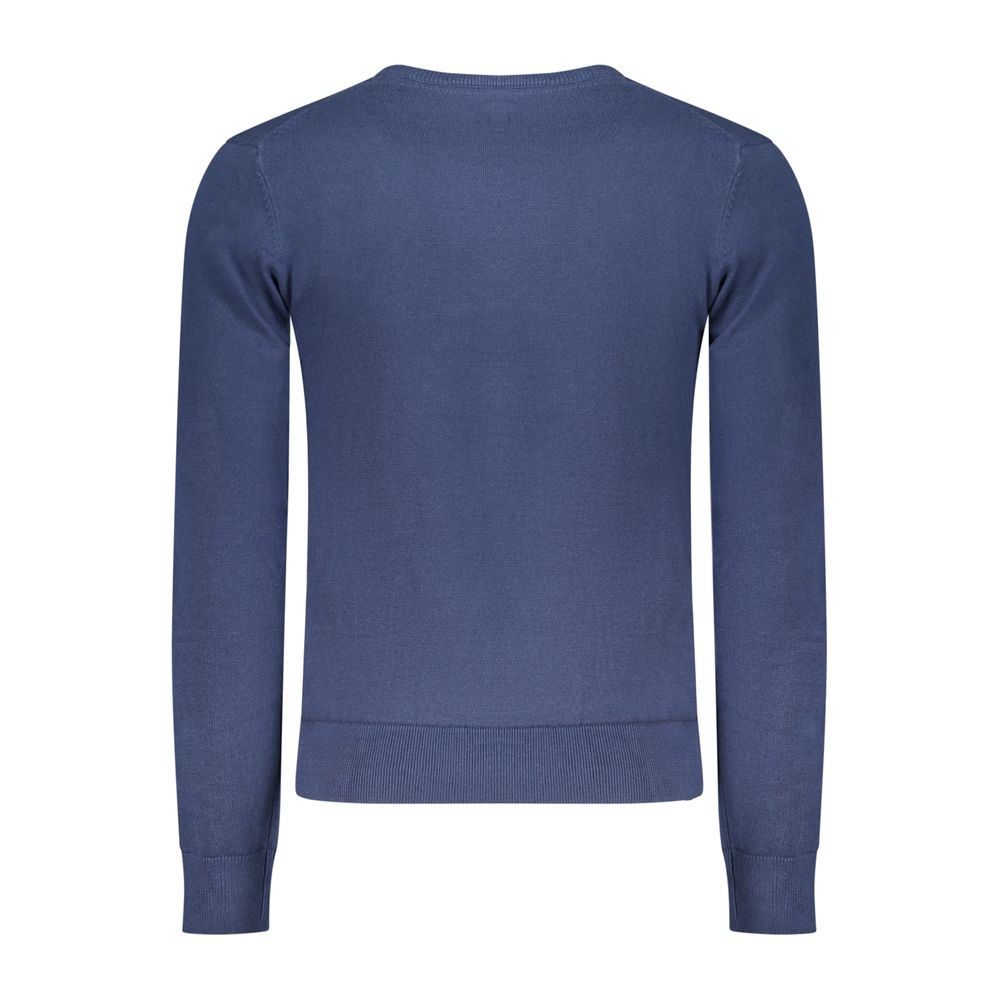 U.S. Grand Blu Cotton Men Sweater