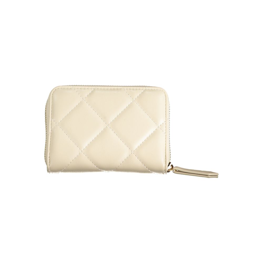 Valentino Beige Polyurethane Women Wallet