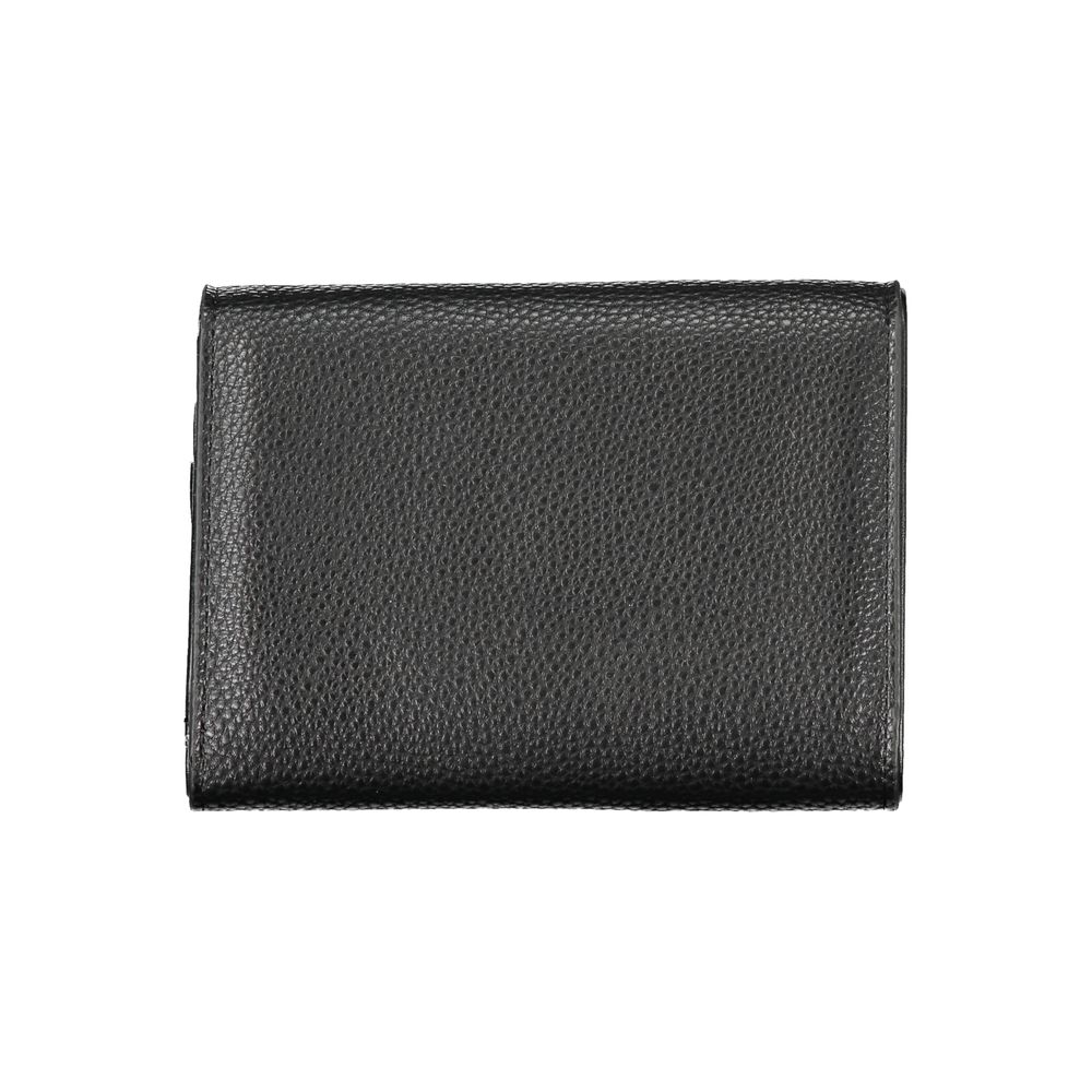 Valentino Black Polyurethane Women's Wallet