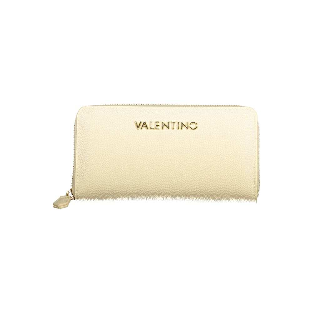 Valentino Beige Polyurethane Women's Wallet