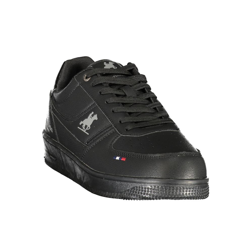 U.S. Grand Black Polyurethane Men's Sneaker