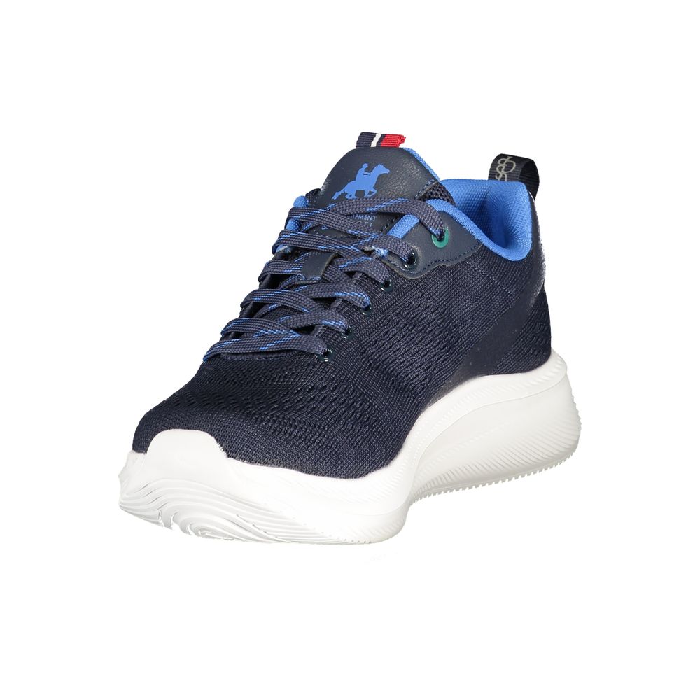 U.S. Grand Blue Polyester Mens Sneaker
