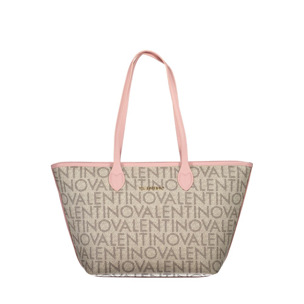 Valentino Beige Polyethylene Handbag