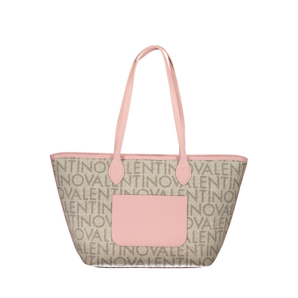 Valentino Beige Polyethylene Handbag
