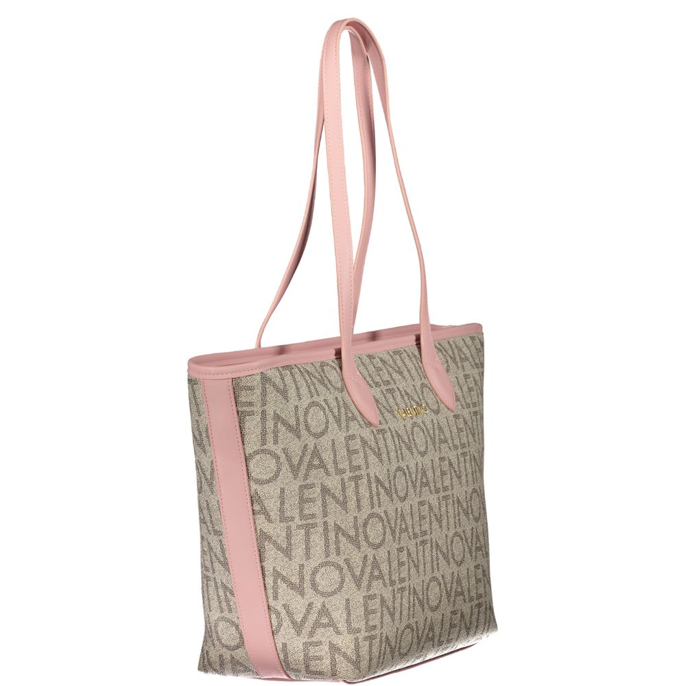 Valentino Beige Polyethylene Handbag