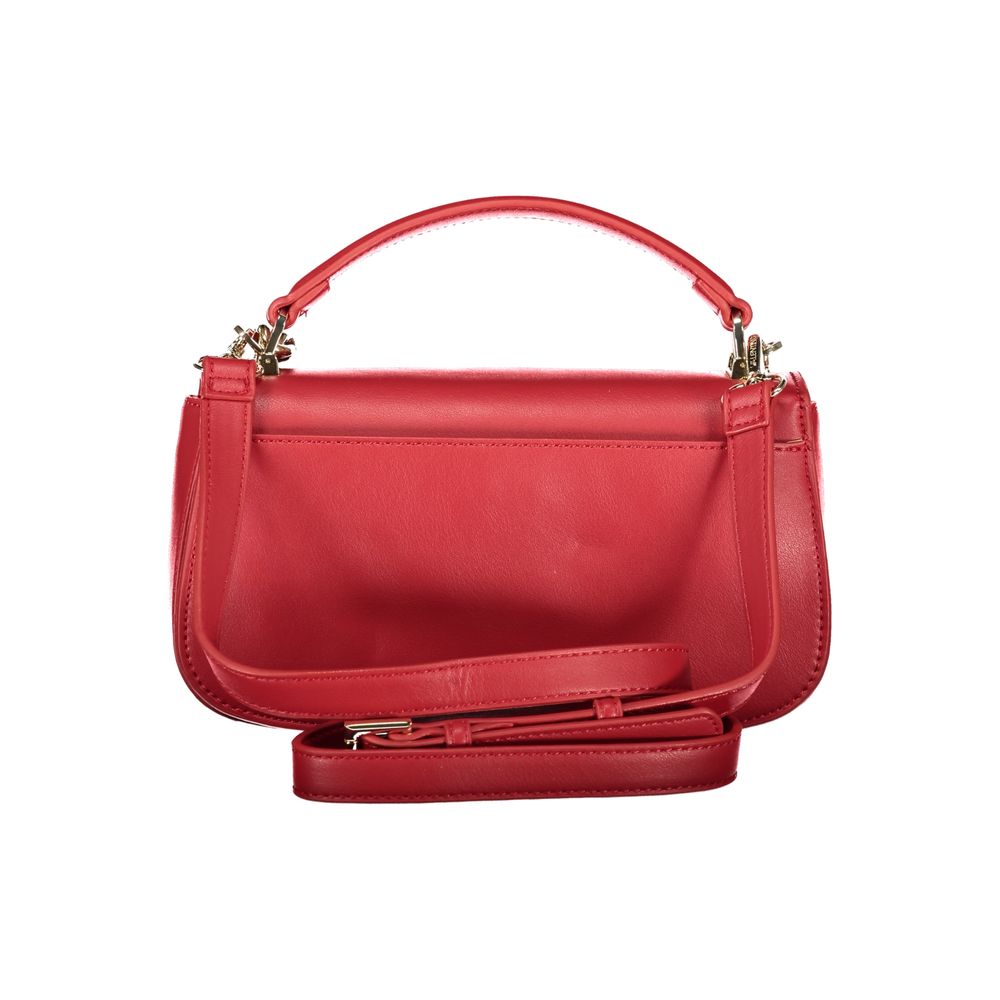 Valentino Red Polyethylene Handbag