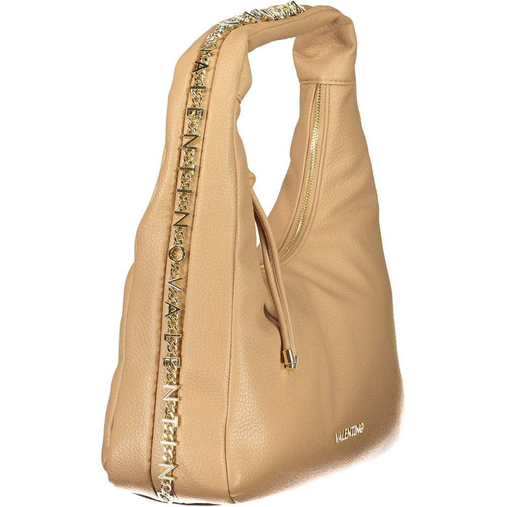 Valentino Beige Polyethylene Handbag