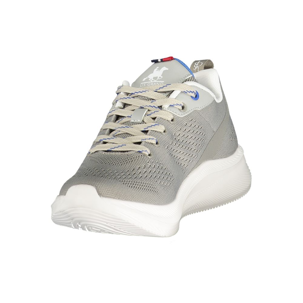 U.S. Grand Gray Polyurethane Mens Sneaker