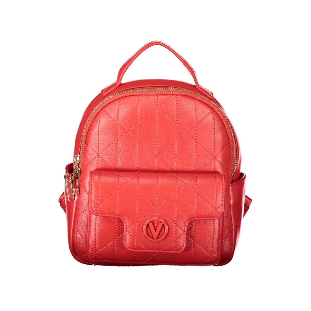 Valentino Red Polyethylene Backpack