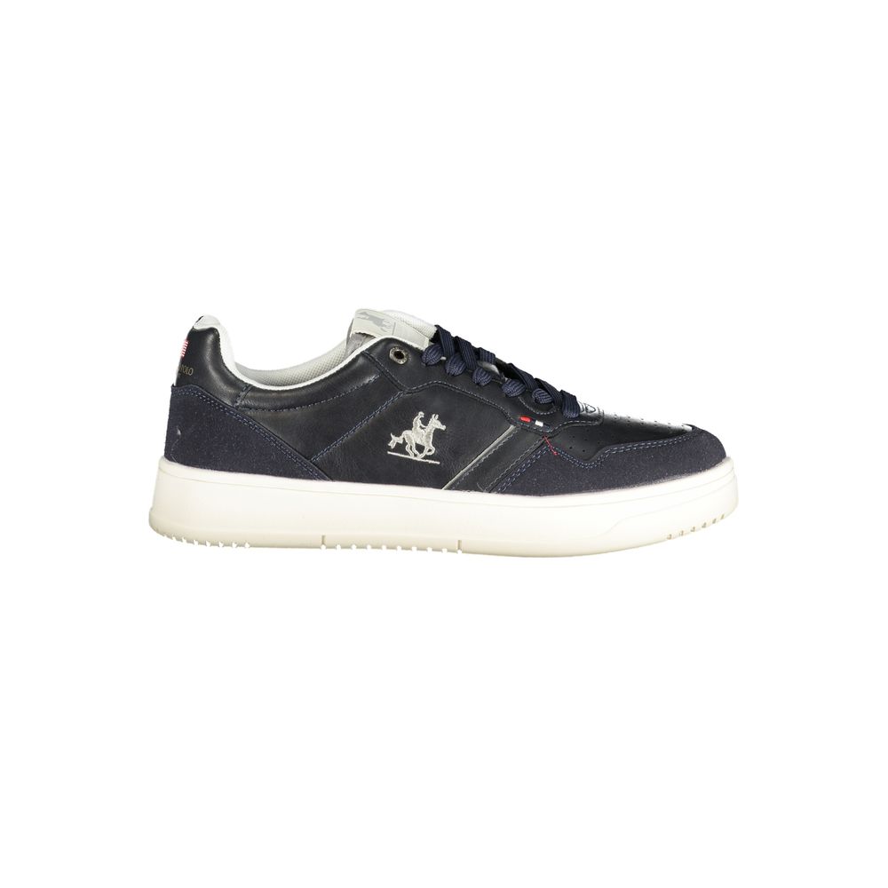 U.S. Grand Blue Polyester Men's Sneaker