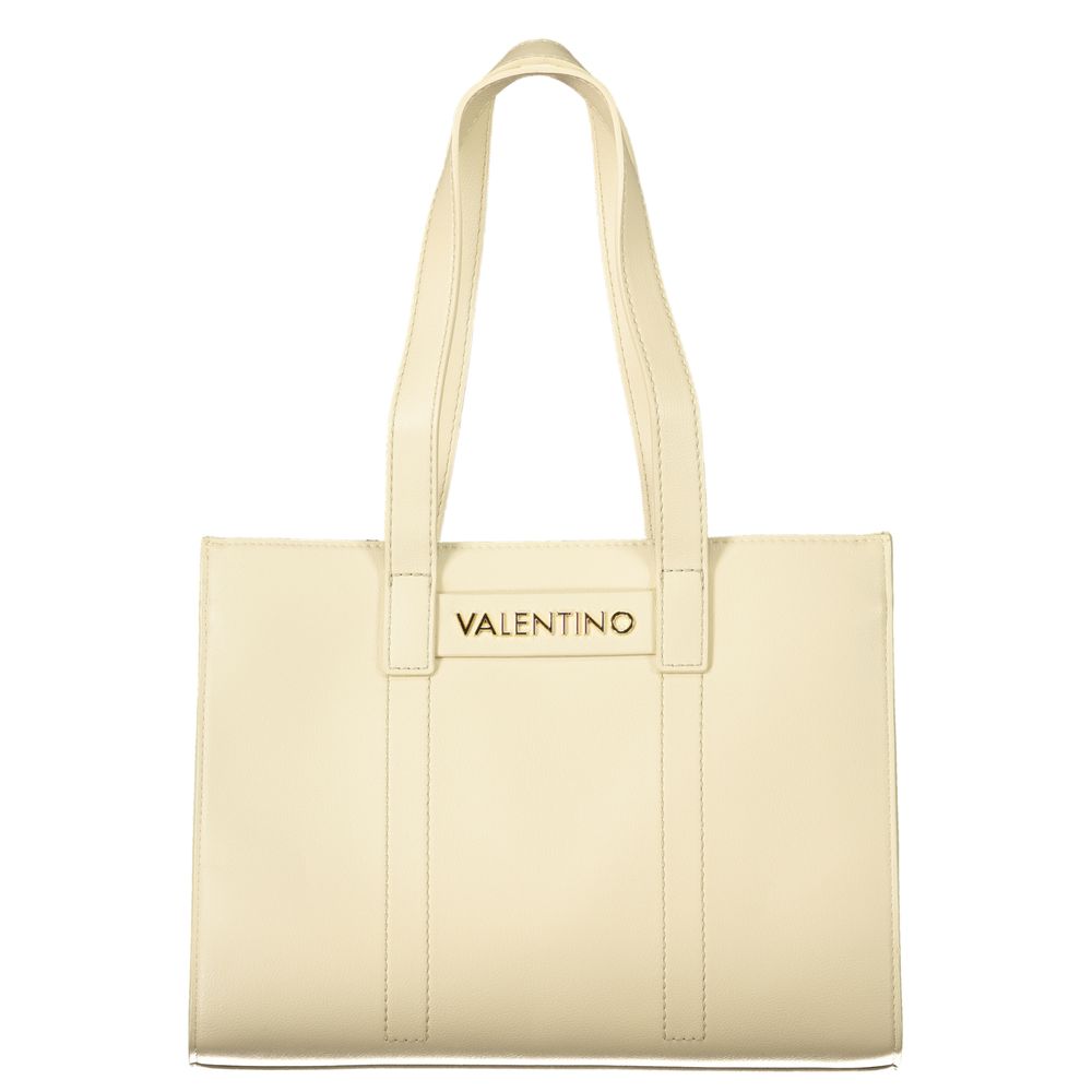 Valentino Beige Polyethylene Handbag