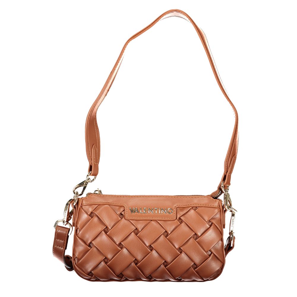Valentino Brown Polyethylene Handbag