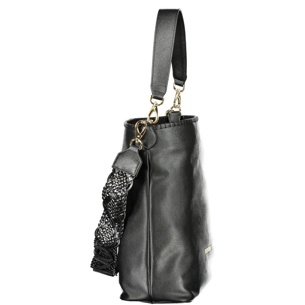 Valentino Black Polyethylene Handbag
