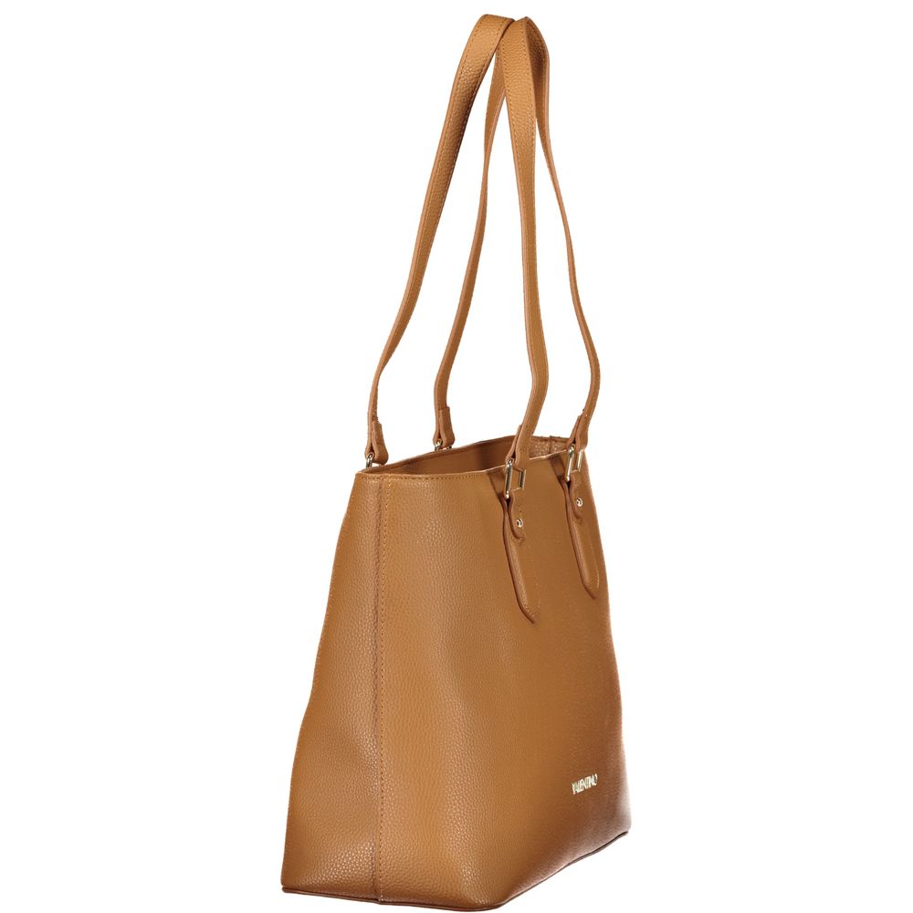 Valentino Brown Polyethylene Handbag