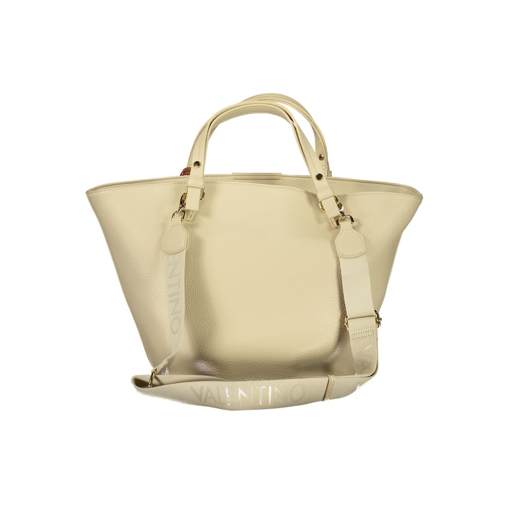 Valentino Beige Polyethylene Handbag