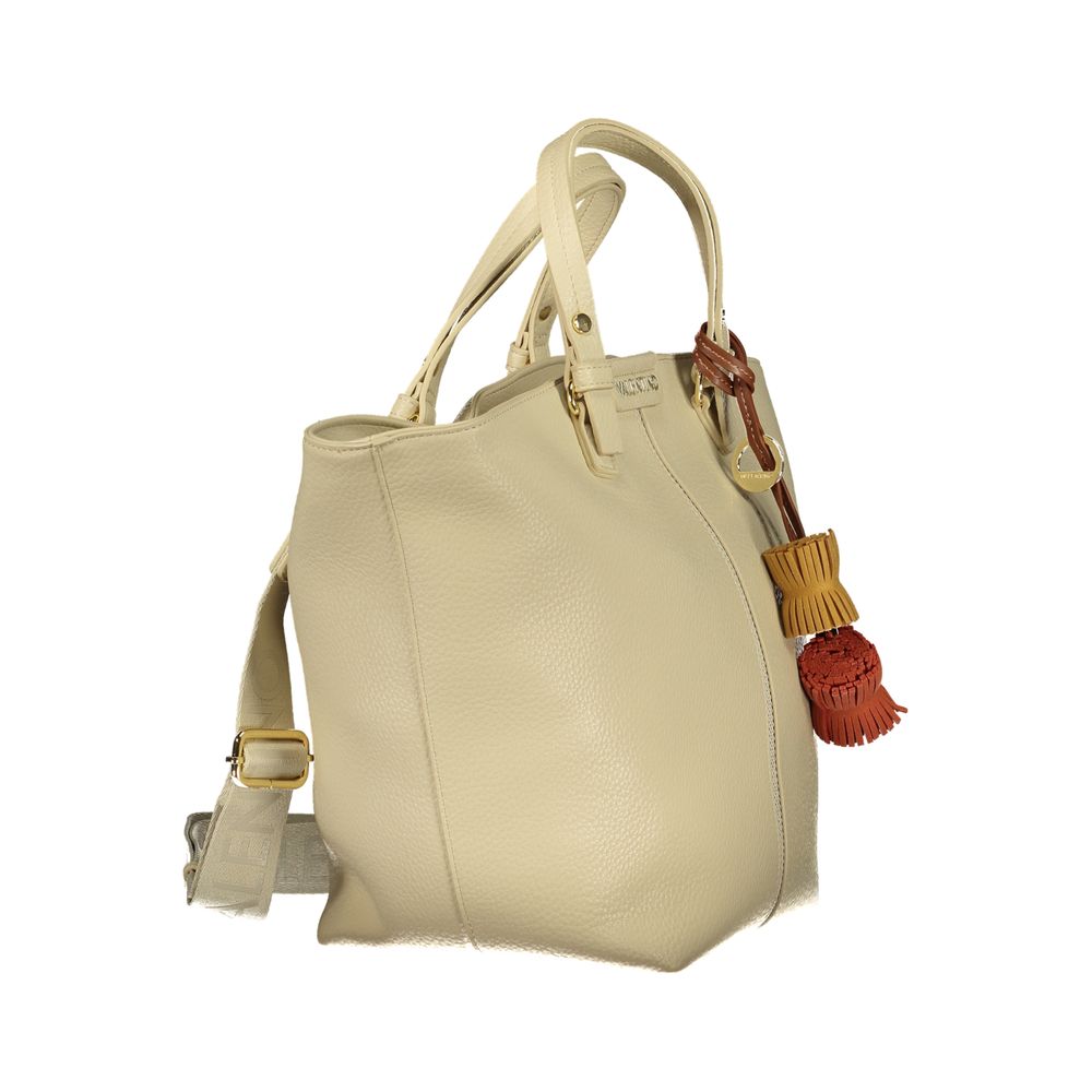 Valentino Beige Polyethylene Handbag