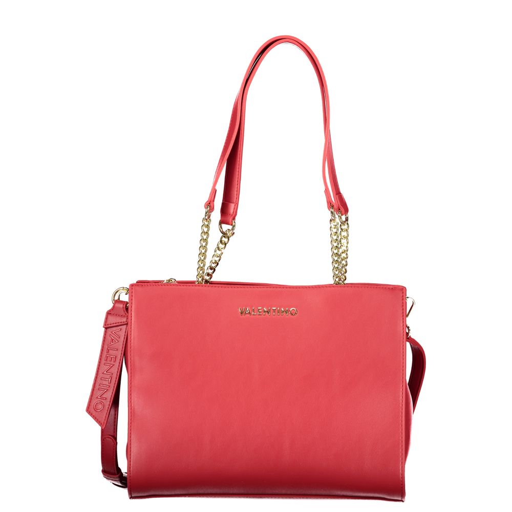 Valentino Red Polyethylene Handbag