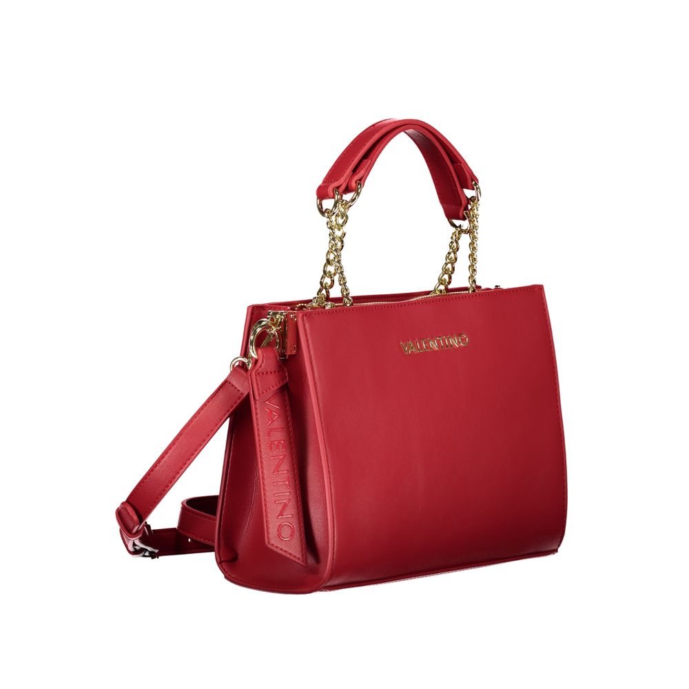 Valentino Red Polyethylene Handbag