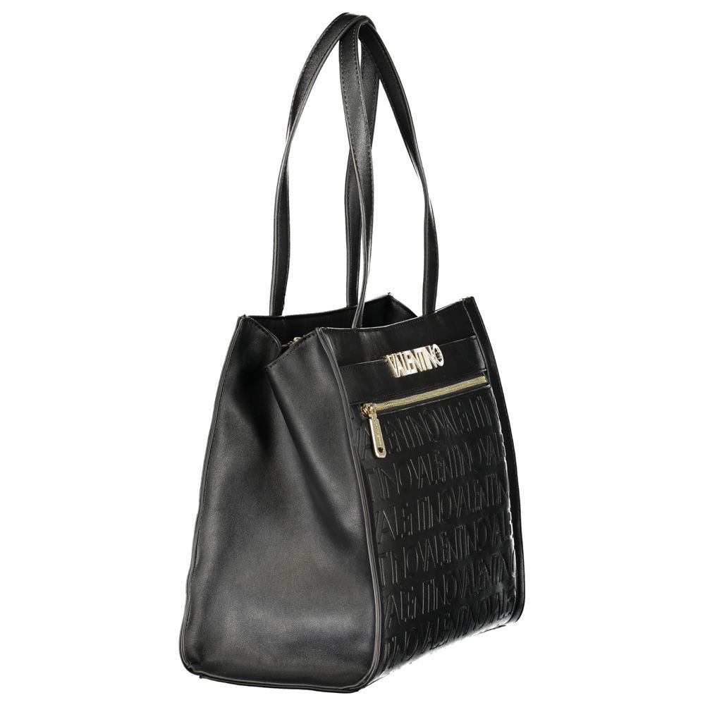 Valentino Black Polyethylene Handbag