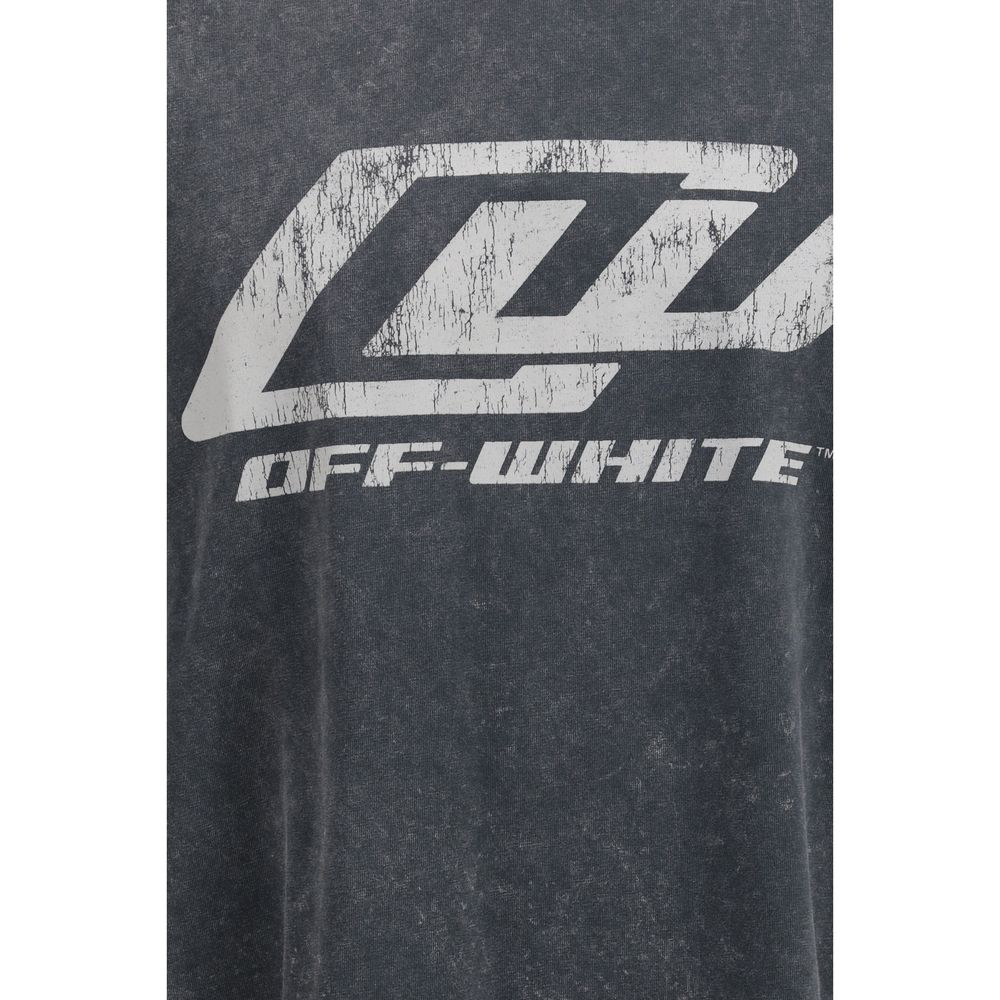 Off-White Gray Cotton Sportswear