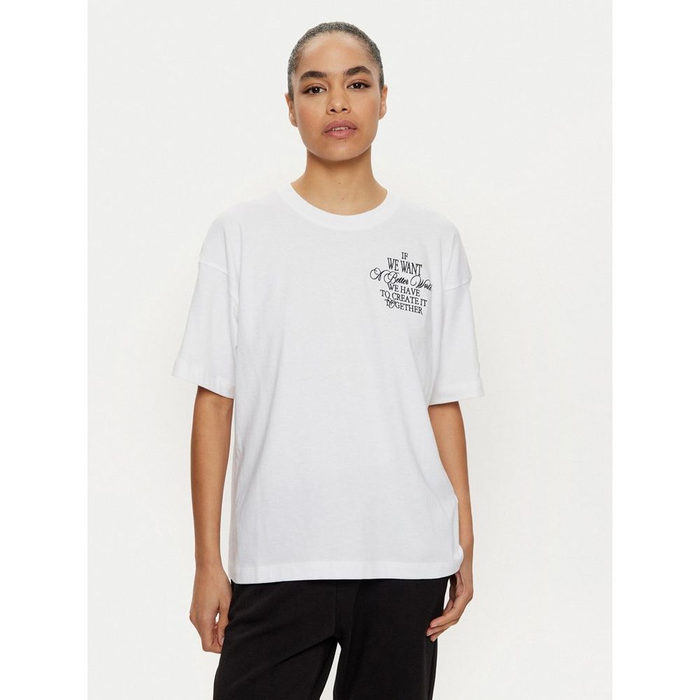 Champion White Cotton T-Shirt