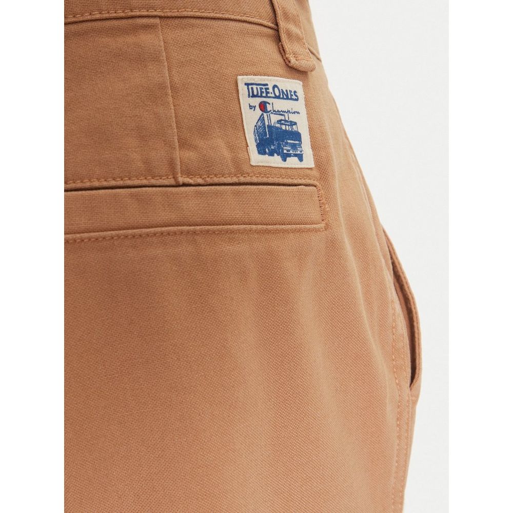 Champion Brown Cotton Joggers (Workout Pants)