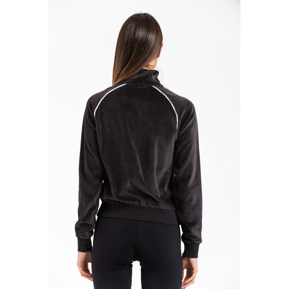 Champion Black Cotton Sweatshirt