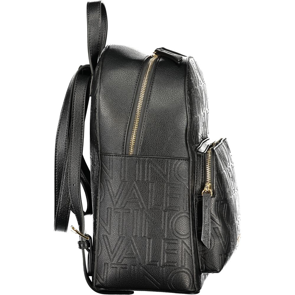 Valentino Black Polyurethane Women's Backpack