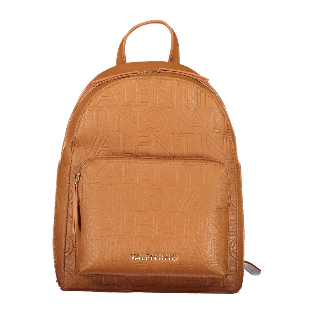 Valentino Brown Polyethylene Backpack